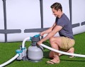Piaskowa Pompa Filtrująca do basenów BESTWAY 8327 l/h + Złączki + Węże