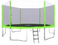 Trampolina ogrodowa SkyRamiz 427cm 14FT dla dzieci Zielony + Akcesoria