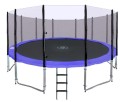 Trampolina ogrodowa SkyRamiz 487cm 16FT dla dzieci Niebieski + Akcesoria