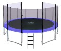 Trampolina ogrodowa SkyRamiz 487cm 16FT dla dzieci Niebieski + Akcesoria