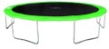 Trampolina ogrodowa SkyRamiz 487cm 16FT dla dzieci Zielony + Akcesoria