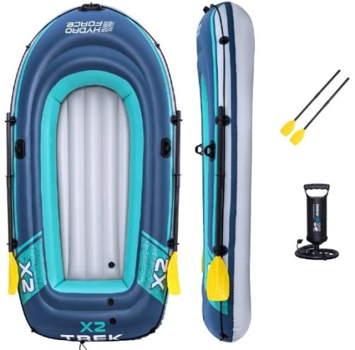 Ponton TREK X2, 232 cm x 118 cm + Akcesoria BESTWAY