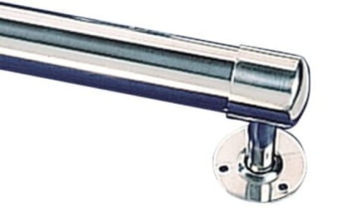Uchwyt końcowy poręczy basenowej FX-14 Flexinox stal nierdzewna  