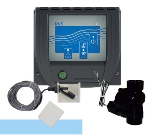 Elektroniczny regulator poziomu wody w basenie RNS