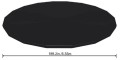 Pokrywa basenu Bestway 555 cm 18 FT 549 cm Power Steel
