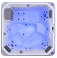 Jacuzzi Tebas Lux Spa 6 os biała komplet Dorsia - Basendom.pl