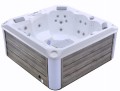Jacuzzi Tebas Lux Spa 6 os biała komplet Dorsia - Basendom.pl