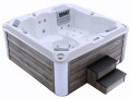 Jacuzzi Tebas Lux Spa 6 os biała komplet Dorsia - Basendom.pl