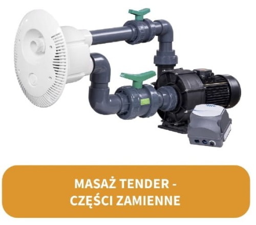 Masaż wodny TENDER  - części zamienne