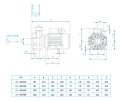  Pompa Badu 21-40/58H G1-1,5 kW  