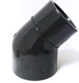 Kolano nyplowe  45 redukcja KW/KZ 63mm PVC