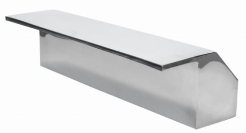 Wodospad nierdzewny 1 m 25m3/h  atrakcja basenowa