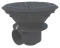 Odpływ denny antracyt  20 cm 