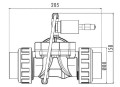 Hydrauliczny zawór bezpieczeństwa 50 kW 
