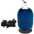 Filtr do basenu SYRIUS II 510 mm pompa basen 40m3 ZESTAW 