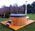 Balia  ogrodowa  z piecem  na drewno  6 osobowa