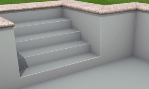 Liner  szary foliowy  grubość  0,75mm 