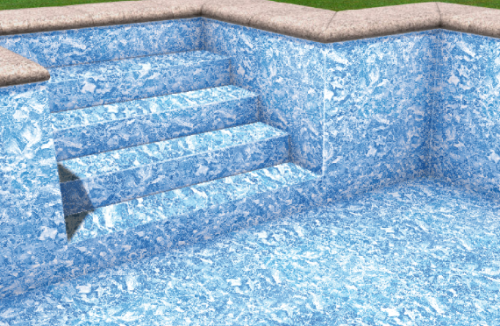 Wkład basenowy folia 0,75 mm marmurek 