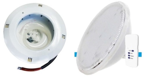 Lampa basenowa RGB pilot 16 W 12V bez modulatora 