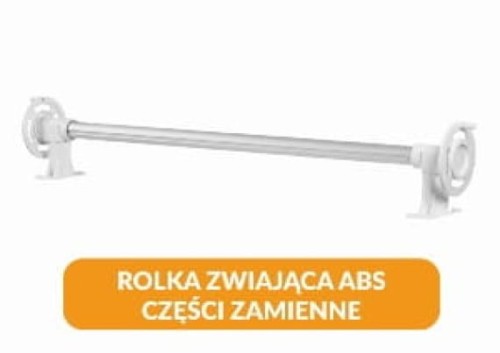 Rolka zwijająca z tworzywa ABS - części zamienne