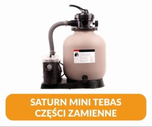 Filtr Saturn Mini 350mm TEBAS - części zamienne