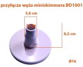 Przyłącze odkurzacza do skimmera – adapter do basenu