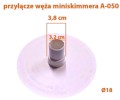 Przyłącze odkurzacza do skimmera – adapter do basenu