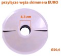 Przyłącze odkurzacza do skimmera – adapter do basenu