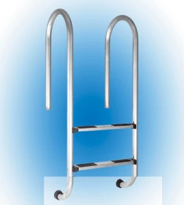 Drabina basenowa dwustopniowa Lina nierdzewna 304  