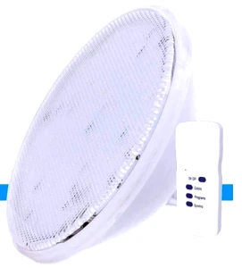 Żarówka basenowa RGB z pilotem 12V 16W – kolorowe światło