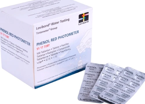 Tabletki Phenol Red (pH) do fotometru | 10 / 250 / 500 szt. Lovibond