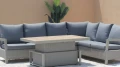 Meble ogrodowe Royal Comfort narożnik + stół regulowany