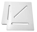 Narożnik Rynny Przelewowej 90° 245 mm x 22 mm | Kratka Przelewowa