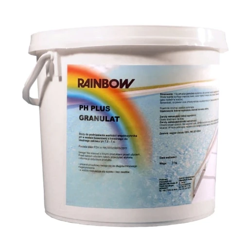pH Plus 3 kg Granulat | Korektor pH+ do basenu | Basendom.pl