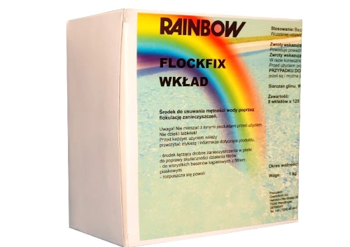 Koagulant wody basen Flock Fix 1 kg  granulat  SASZETKI