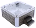 Jacuzzi Tebas Lux Spa Dorsia 6-osobowe białe | Basendom.pl