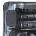 Pokrywa filtra do jacuzzi TEBAS Lux Spa Black | Basendom.pl