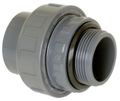 Śrubunek podłączeniowy PVC KW/GZ z uszczelką