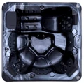 Jacuzzi Livsia 6-osobowe czarne TEBAS Lux Spa