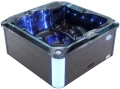 Jacuzzi Livsia 6-osobowe czarne TEBAS Lux Spa