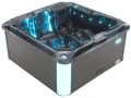 Jacuzzi Livsia 6-osobowe czarne TEBAS Lux Spa