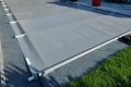 Bezpieczne przykrycie basenu 4 × 8 m PVC 580 g/m²