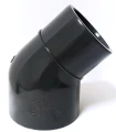 Kolano PVC-U 45° redukcyjne 63/50 mm