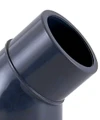 Kolano PVC-U 45° redukcyjne 63/50 mm