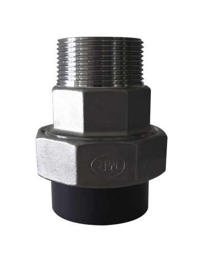 Śrubunek metal pvc  KWxGZ 50 mm 1 1/2 