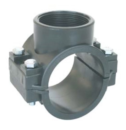 Obejma na rurę 50 mm x GW   1/2"opaska redukcyjna 