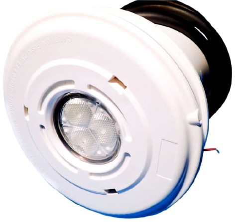 Lampa basenowa MINI LED 4W 12V biała zimne do basenu z folią 