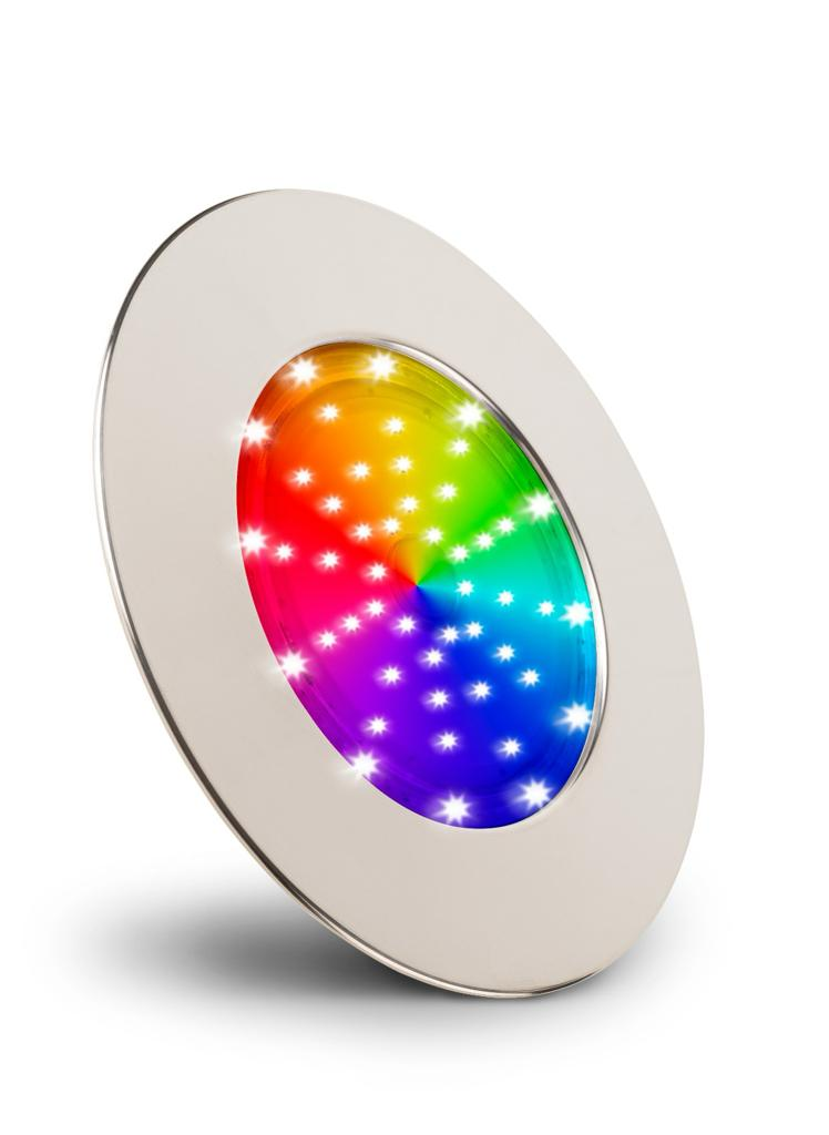 lampa basenowa rgb na pilota 