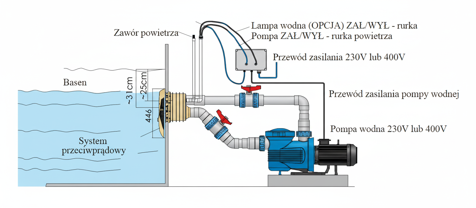 Jak zamontować masaż wodny do basenu